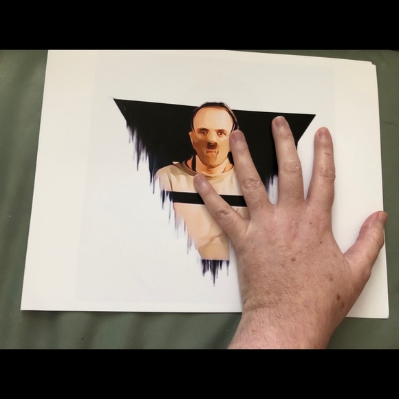 HANNIBAL LECTER ART PRINT - Picture 2 of 3